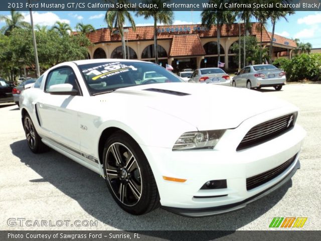 2013 Ford Mustang GT/CS California Special Coupe in Performance White