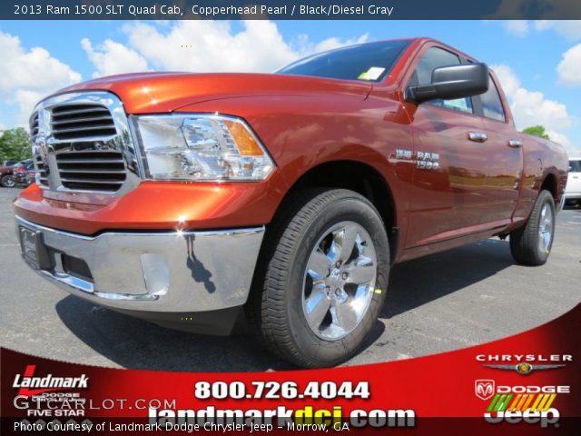 2013 Ram 1500 SLT Quad Cab in Copperhead Pearl