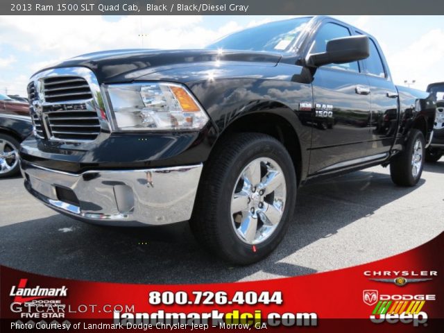 2013 Ram 1500 SLT Quad Cab in Black