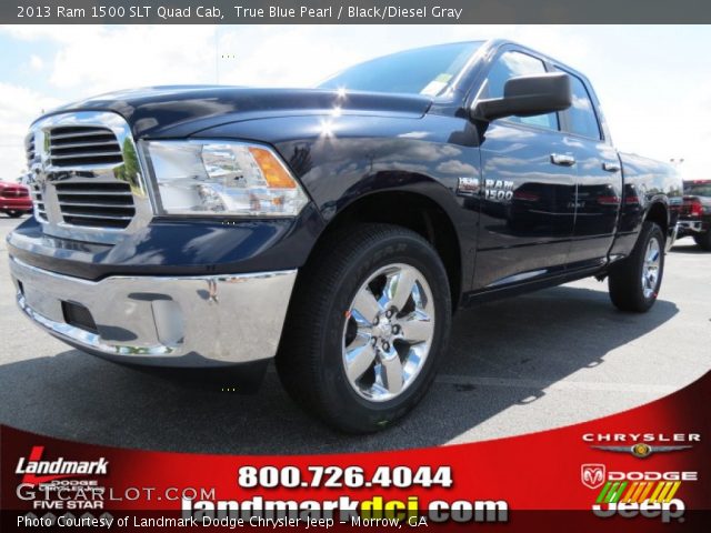 2013 Ram 1500 SLT Quad Cab in True Blue Pearl