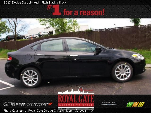 2013 Dodge Dart Limited in Pitch Black