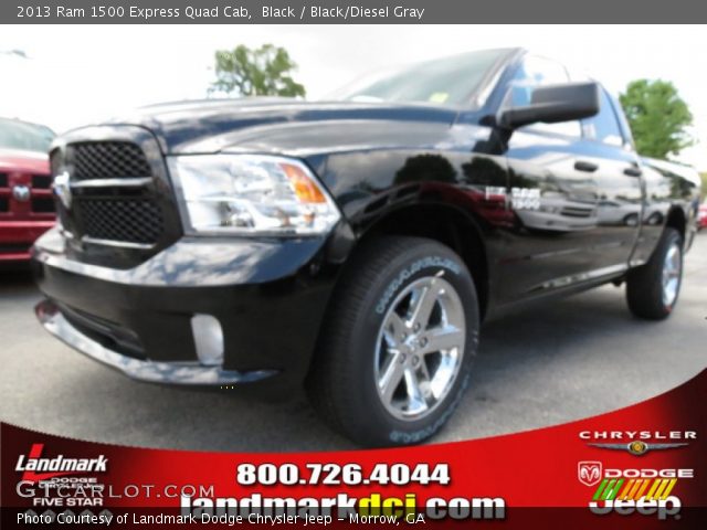2013 Ram 1500 Express Quad Cab in Black