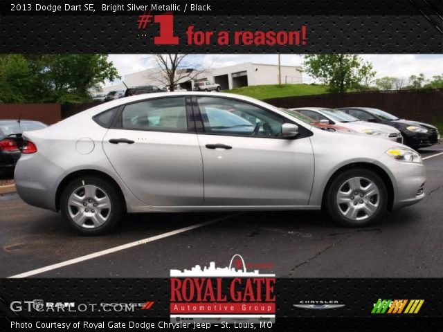 2013 Dodge Dart SE in Bright Silver Metallic
