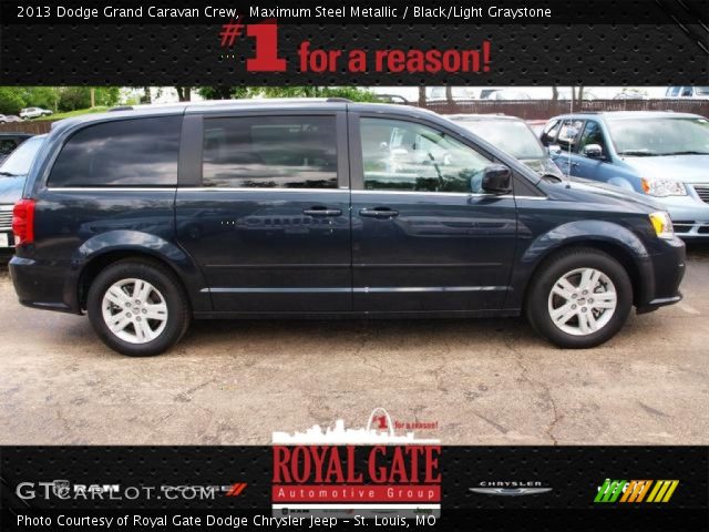 2013 Dodge Grand Caravan Crew in Maximum Steel Metallic