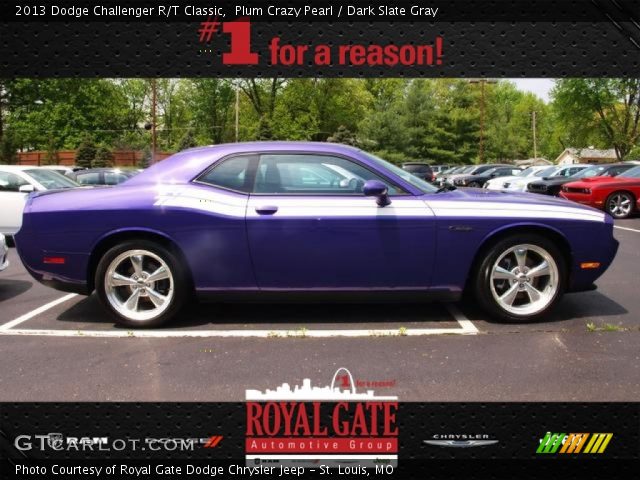 2013 Dodge Challenger R/T Classic in Plum Crazy Pearl