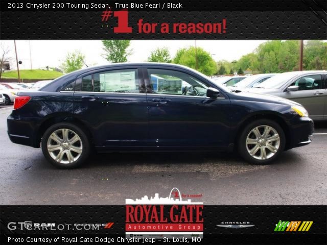2013 Chrysler 200 Touring Sedan in True Blue Pearl