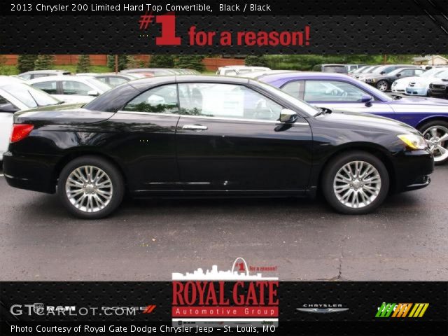 2013 Chrysler 200 Limited Hard Top Convertible in Black