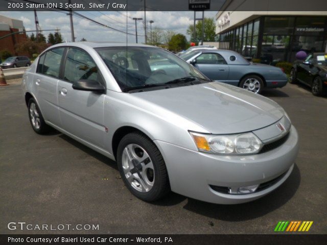 2003 Saturn ION 3 Sedan in Silver
