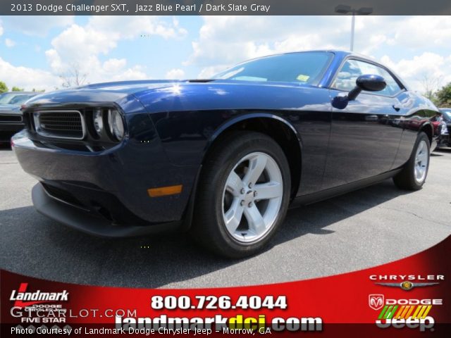 2013 Dodge Challenger SXT in Jazz Blue Pearl