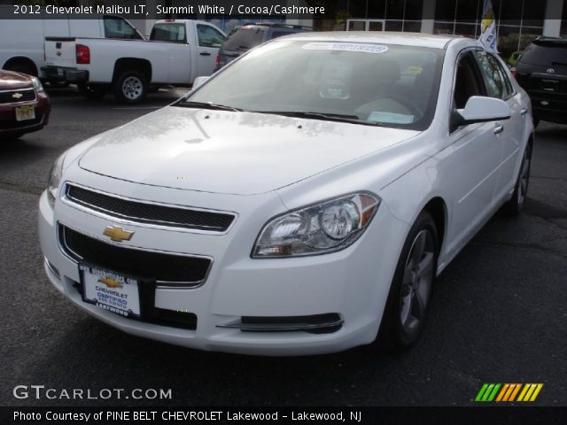 2012 Chevrolet Malibu LT in Summit White