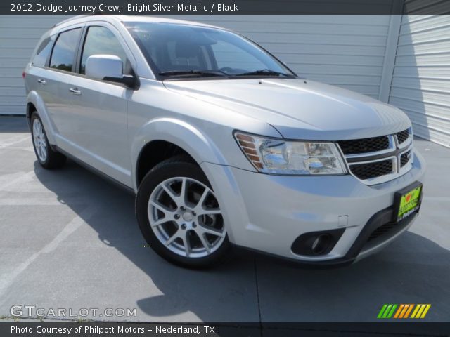 2012 Dodge Journey Crew in Bright Silver Metallic