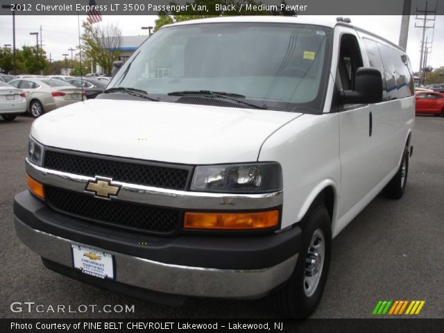 2012 Chevrolet Express LT 3500 Passenger Van in Black