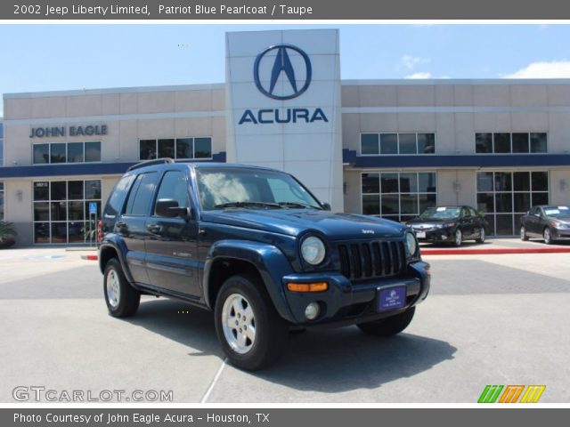 2002 Jeep Liberty Limited in Patriot Blue Pearlcoat