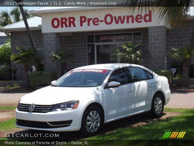 2012 Volkswagen Passat 2.5L S in Candy White