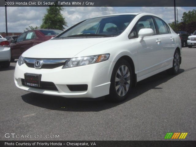 2009 Honda Civic EX Sedan in Taffeta White
