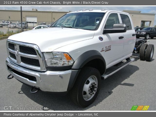 2013 Ram 4500 Crew Cab 4x4 Chassis in Bright White