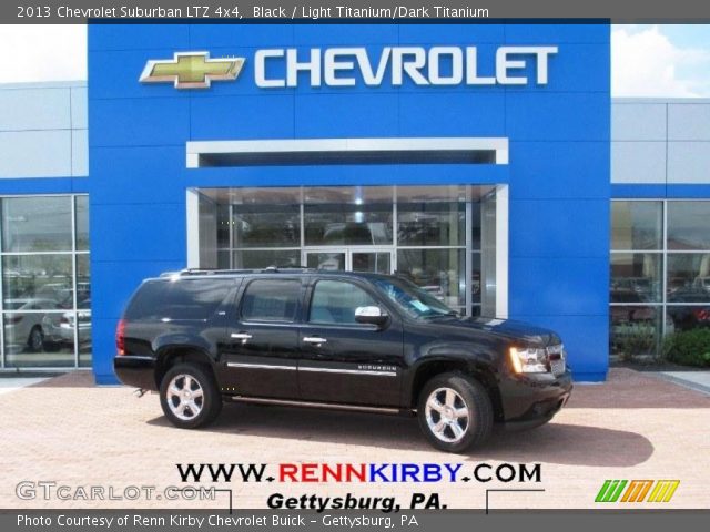 2013 Chevrolet Suburban LTZ 4x4 in Black
