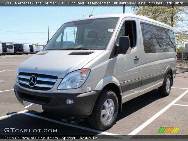 2013 Mercedes-Benz Sprinter 2500 High Roof Passenger Van in Brilliant Silver Metallic