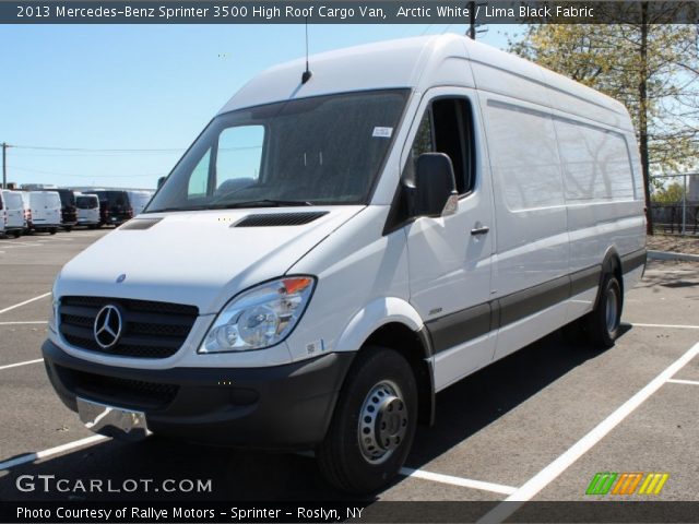 2013 Mercedes-Benz Sprinter 3500 High Roof Cargo Van in Arctic White