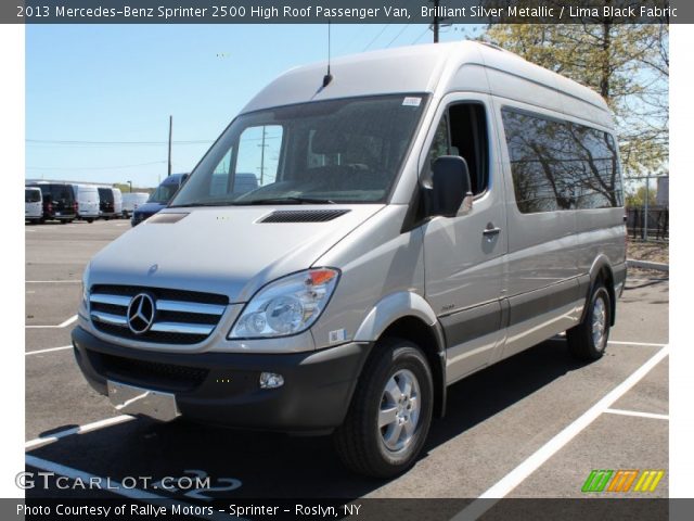 2013 Mercedes-Benz Sprinter 2500 High Roof Passenger Van in Brilliant Silver Metallic