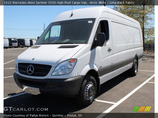 2013 Mercedes-Benz Sprinter 3500 High Roof Cargo Van in Arctic White