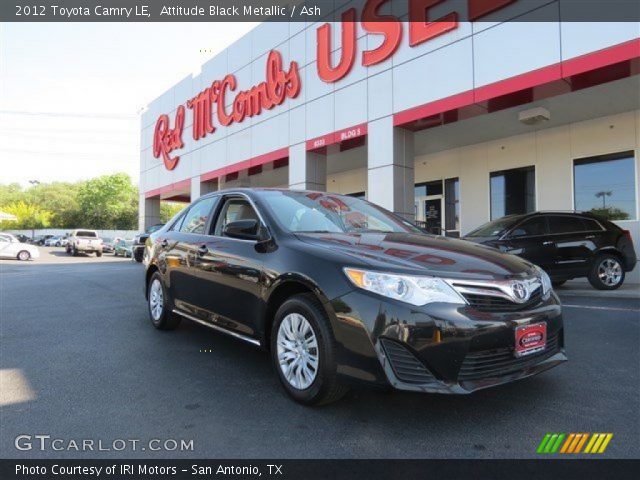 2012 Toyota Camry LE in Attitude Black Metallic