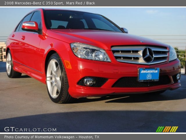 2008 Mercedes-Benz C 350 Sport in Mars Red