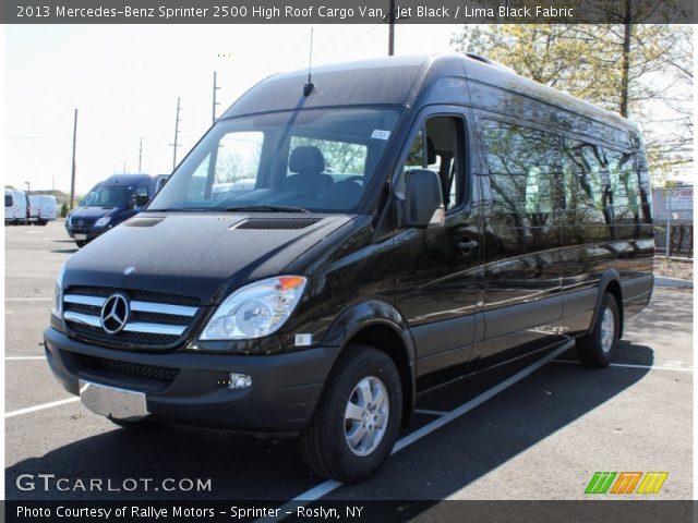 2013 Mercedes-Benz Sprinter 2500 High Roof Cargo Van in Jet Black