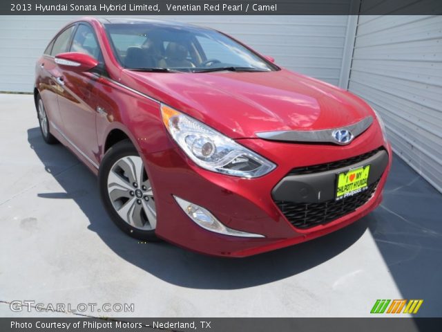 2013 Hyundai Sonata Hybrid Limited in Venetian Red Pearl