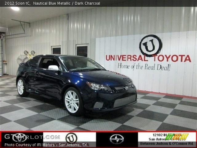2012 Scion tC  in Nautical Blue Metallic