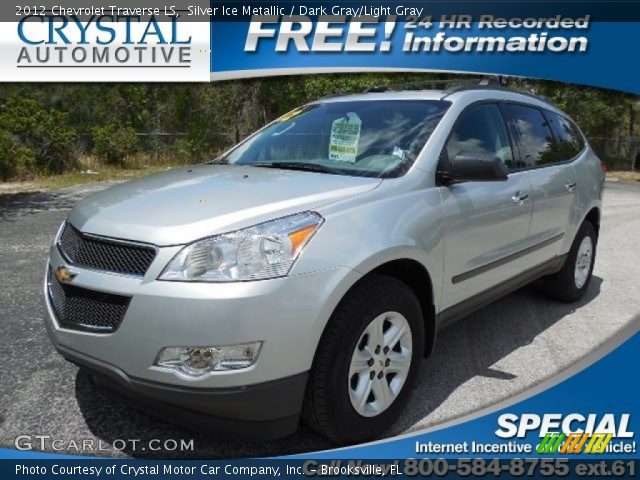2012 Chevrolet Traverse LS in Silver Ice Metallic