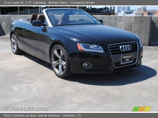 2010 Audi A5 2.0T Cabriolet in Brilliant Black