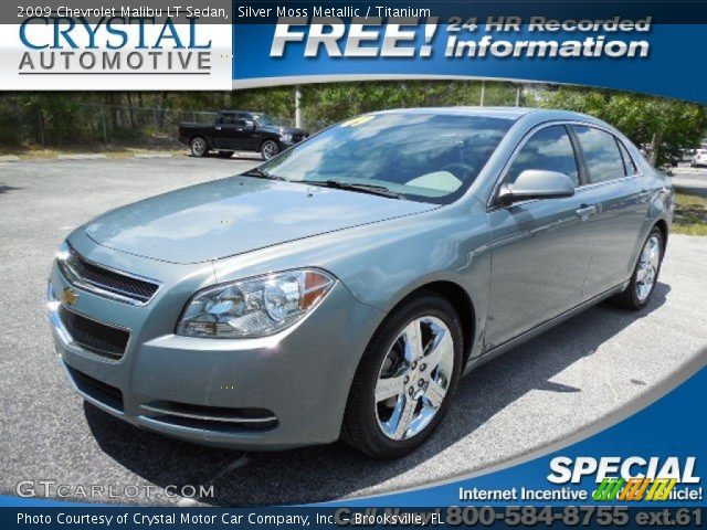 2009 Chevrolet Malibu LT Sedan in Silver Moss Metallic