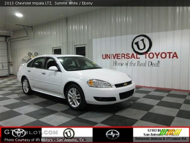 2013 Chevrolet Impala LTZ in Summit White