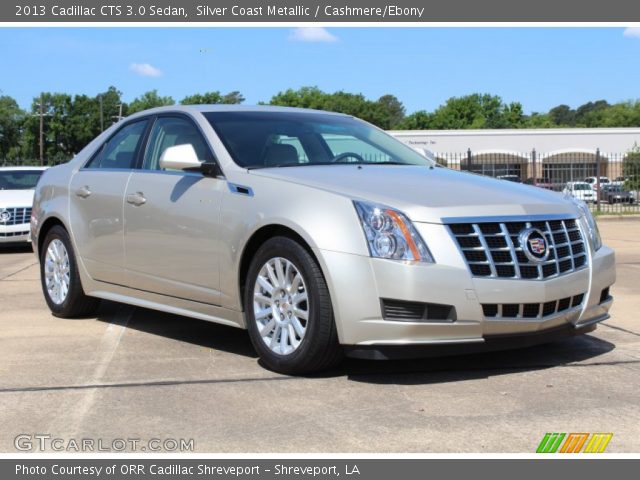 2013 Cadillac CTS 3.0 Sedan in Silver Coast Metallic