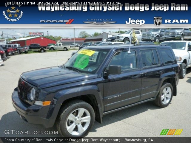 2011 Jeep Patriot Latitude 4x4 in Blackberry Pearl