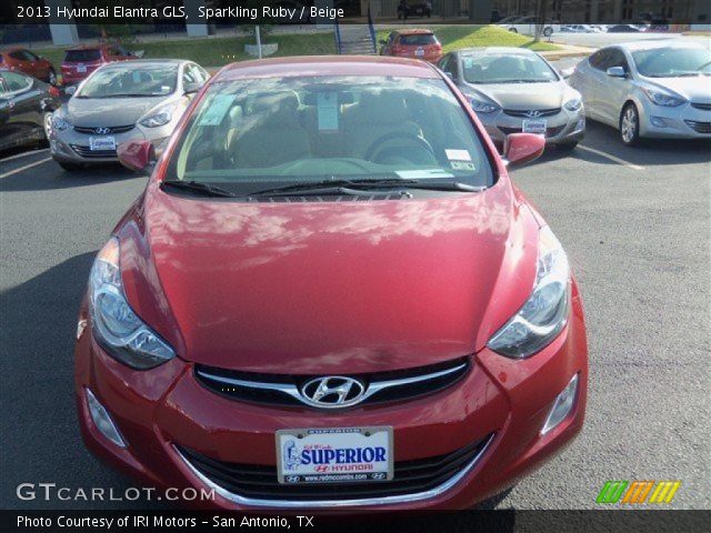 2013 Hyundai Elantra GLS in Sparkling Ruby