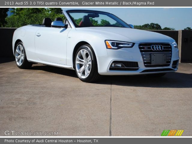 2013 Audi S5 3.0 TFSI quattro Convertible in Glacier White Metallic