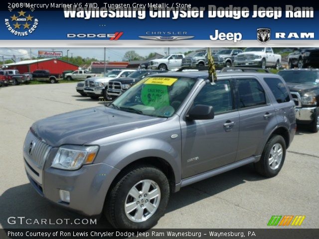 2008 Mercury Mariner V6 4WD in Tungsten Grey Metallic