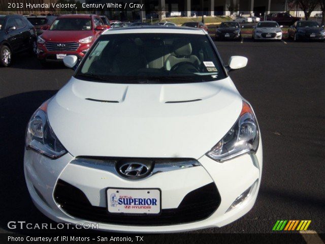 2013 Hyundai Veloster  in Century White