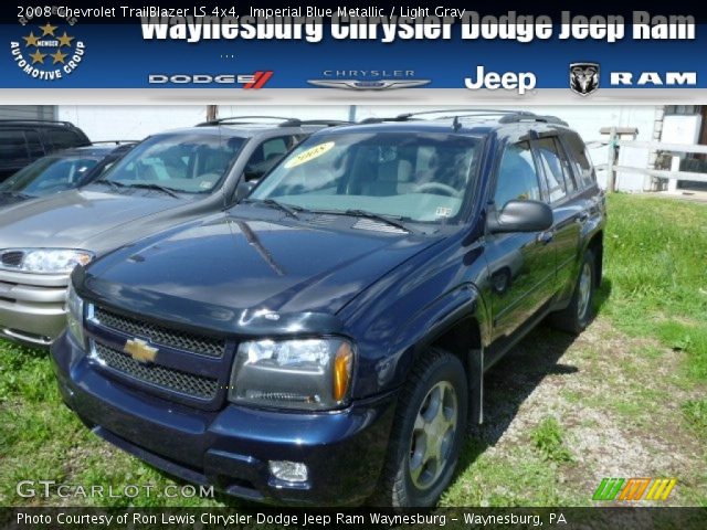 2008 Chevrolet TrailBlazer LS 4x4 in Imperial Blue Metallic
