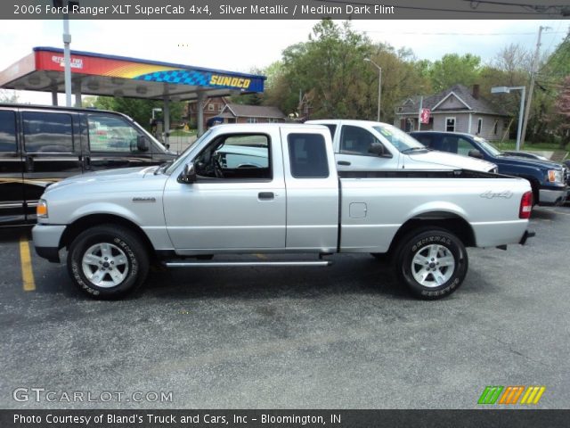 2006 Ford Ranger XLT SuperCab 4x4 in Silver Metallic