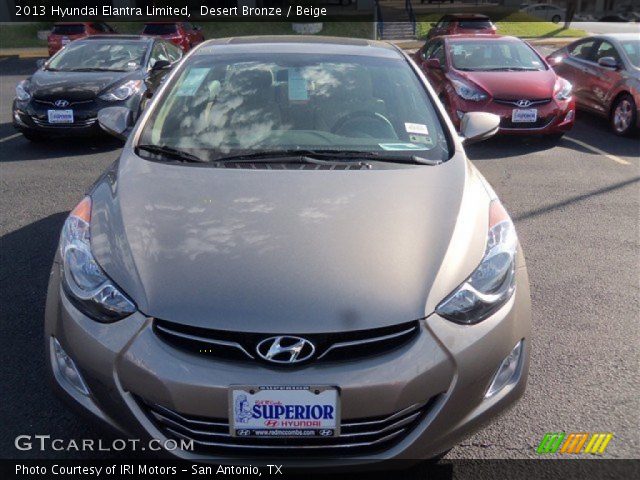 2013 Hyundai Elantra Limited in Desert Bronze