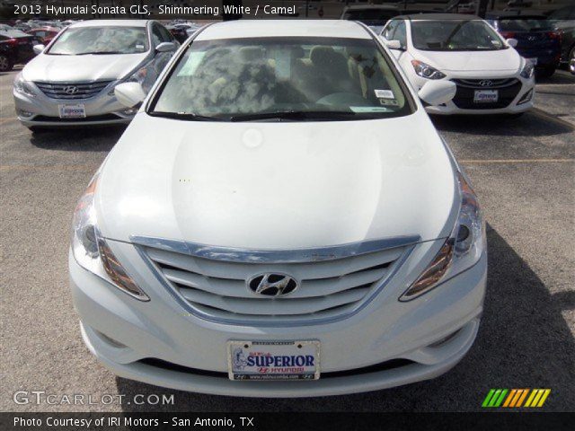 2013 Hyundai Sonata GLS in Shimmering White
