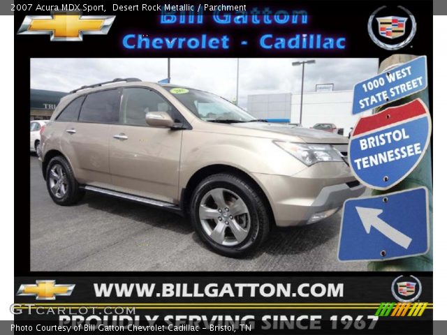 2007 Acura MDX Sport in Desert Rock Metallic