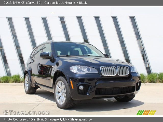 2013 BMW X5 xDrive 50i in Carbon Black Metallic