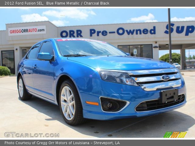 2012 Ford Fusion SEL in Blue Flame Metallic