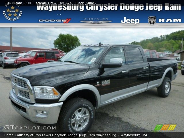 2013 Ram 2500 Laramie Crew Cab 4x4 in Black