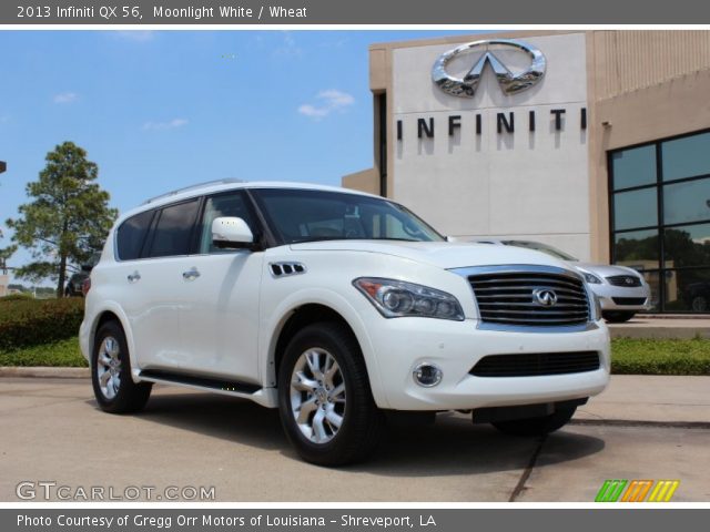 2013 Infiniti QX 56 in Moonlight White