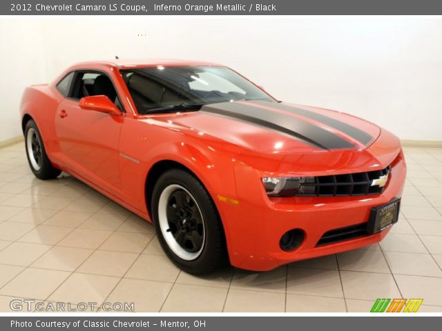 2012 Chevrolet Camaro LS Coupe in Inferno Orange Metallic